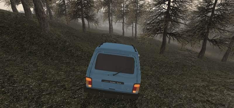 Forest Roads. Niva screenshot 3