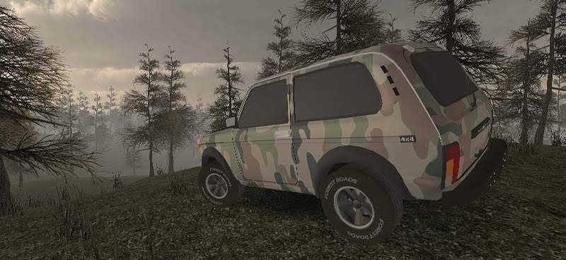 Forest Roads. Niva screenshot 4