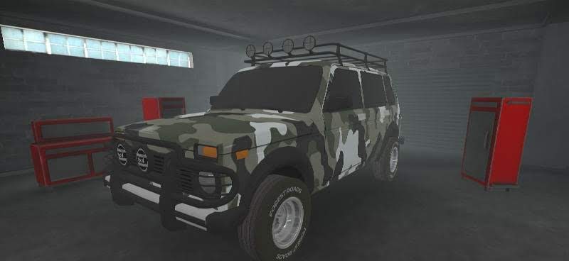 Forest Roads. Niva screenshot 2