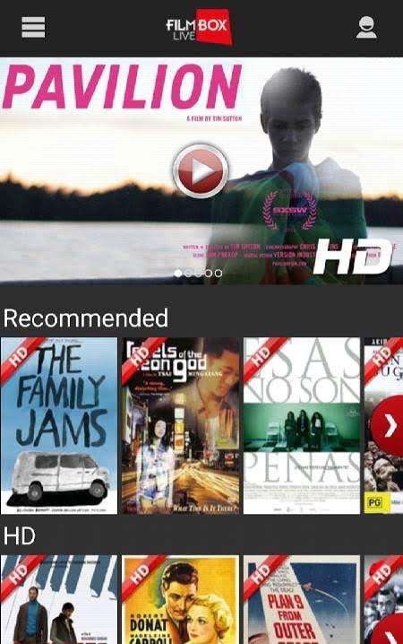 Filmbox Live screenshot 1
