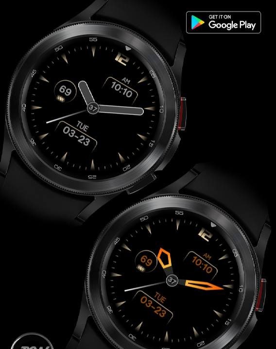 PWW21 - Analog Watch Face preview 2