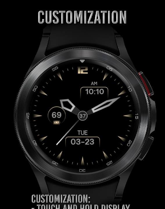 PWW21 - Analog Watch Face preview 4