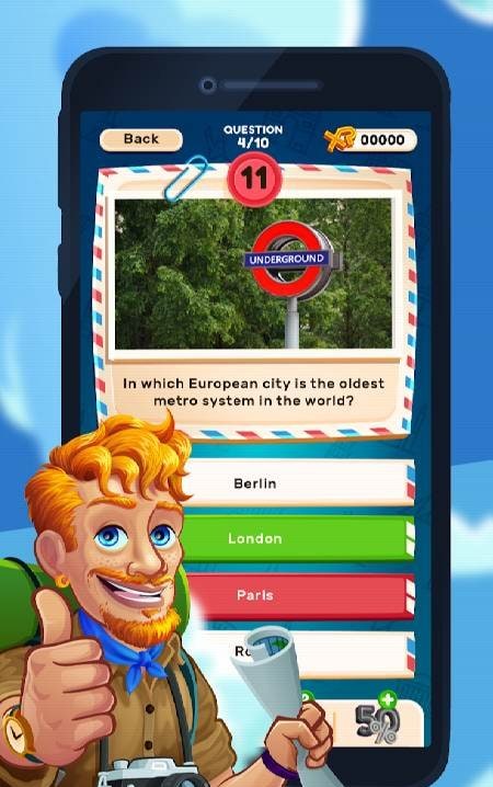 Trivia Rover gameplay screenshot 1