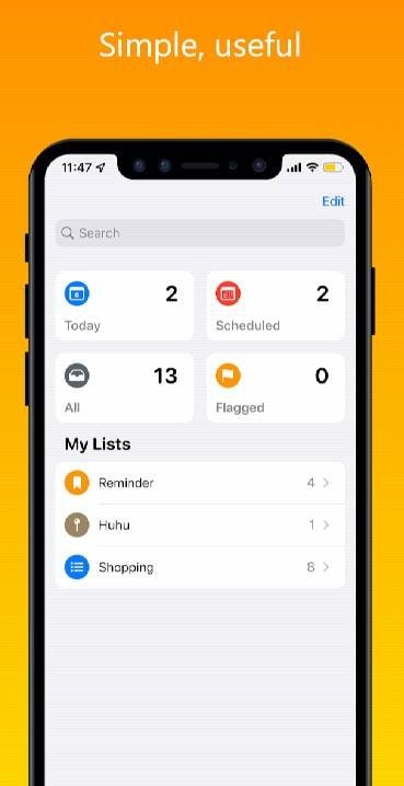 iReminder - iOS 15 Reminder screenshot 1