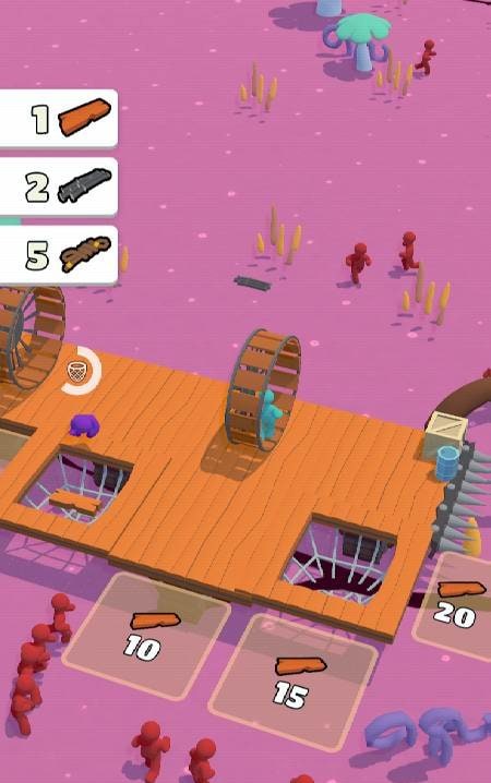 Z-Raft gameplay screenshot 4