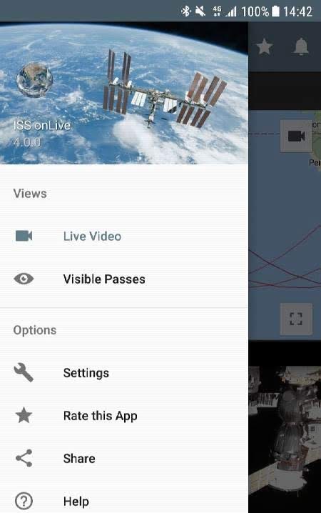 ISS on Live: HD View Earth Live | Chromecast screenshot 2