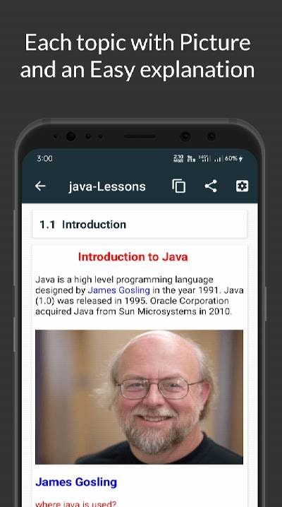 Learn Java Programming (Compiler Included) screenshot 4