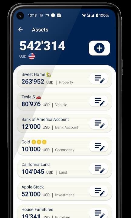 Noble Budget - Money Manager screenshot 2