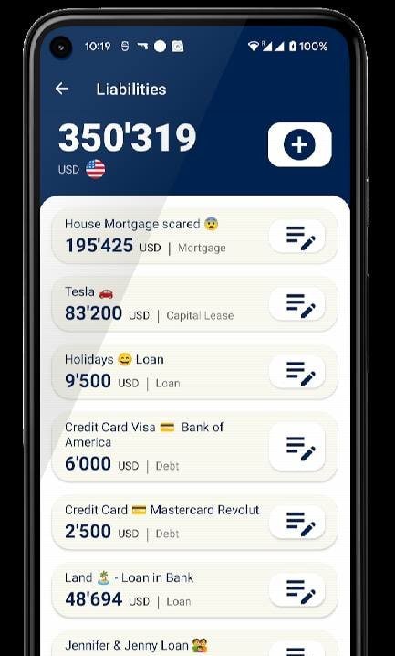 Noble Budget - Money Manager screenshot 3