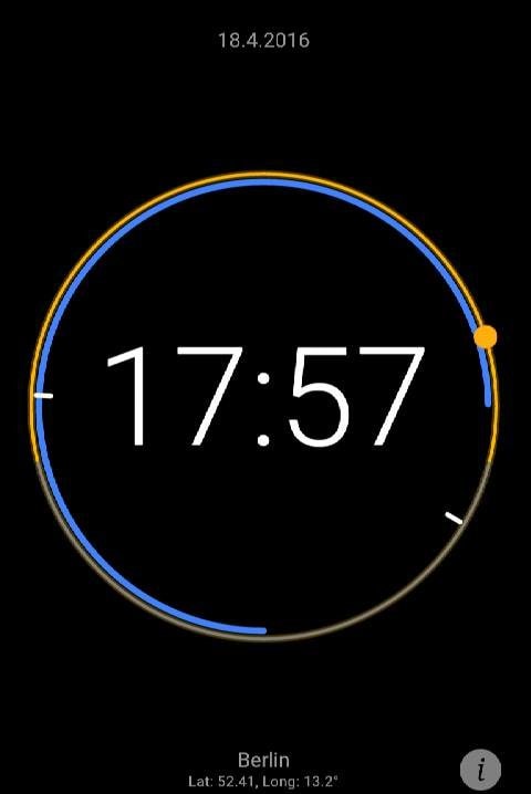Sun Clock Pro preview screenshot 2
