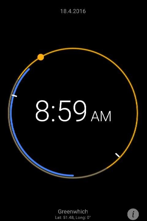 Sun Clock Pro preview screenshot 1