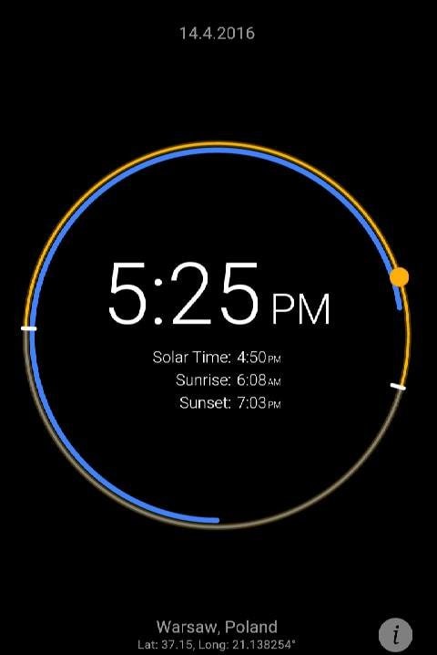 Sun Clock Pro preview screenshot 3