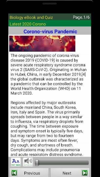 Biology eBook and Quiz screenshot 4