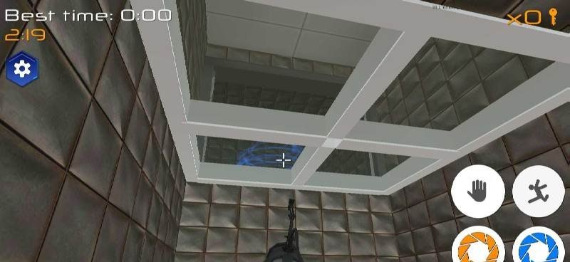 Portal Maze 2 game 3D aperture screenshot 2
