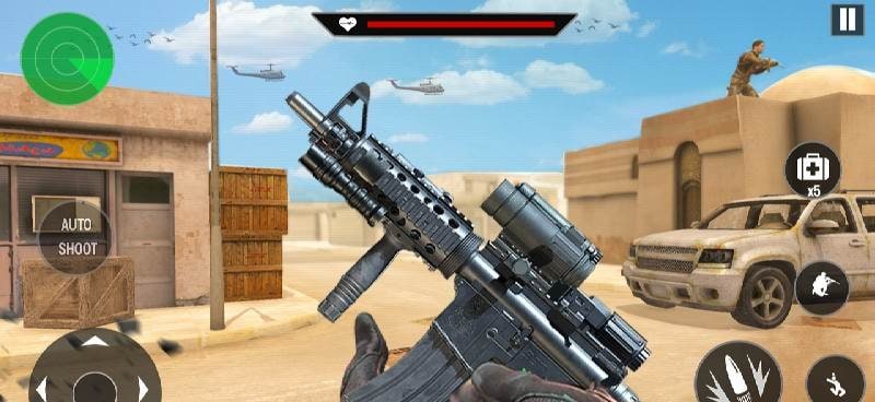 Counter War Strike 2021 - 3D Shooting Gun Games screenshot 1