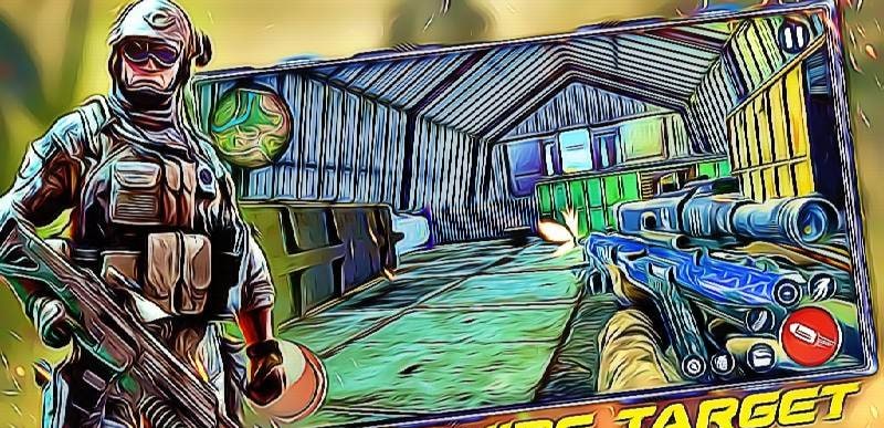 Anti-Terrorism Gun Strike - Free Gun Shooter Game gameplay screenshot 2