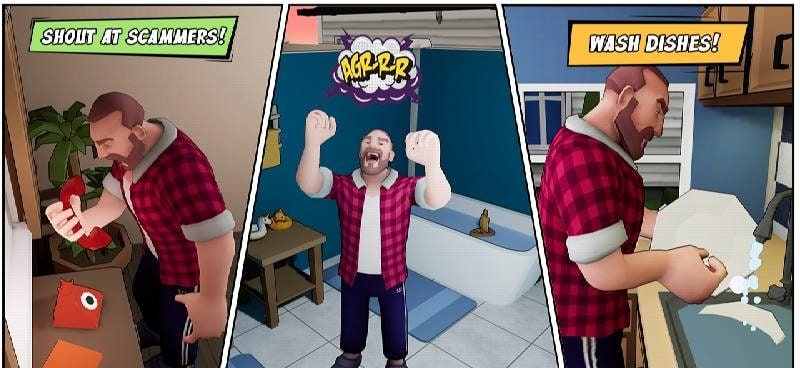 Angry Dad: Arcade Simulator screenshot 3