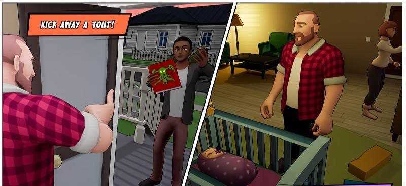Angry Dad: Arcade Simulator screenshot 4
