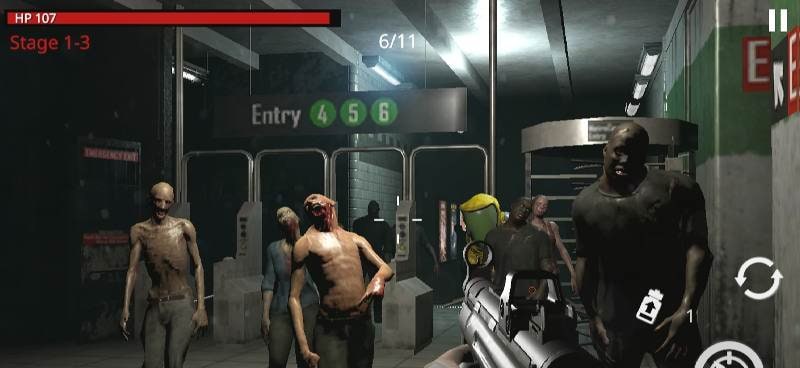 Alive : Zombie Survival Shooter gameplay screenshot 2