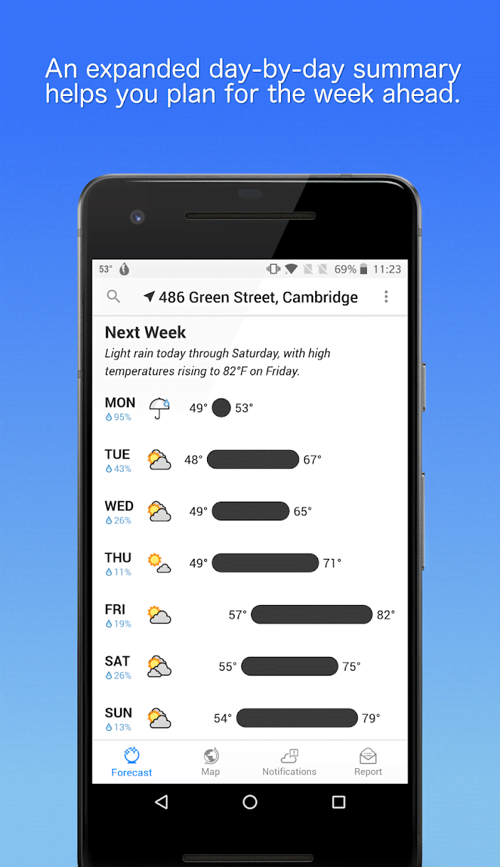 Dark Sky - Hyperlocal Weather screenshot 4