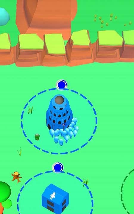 Giant Crowd.io: House Capture screenshot 4