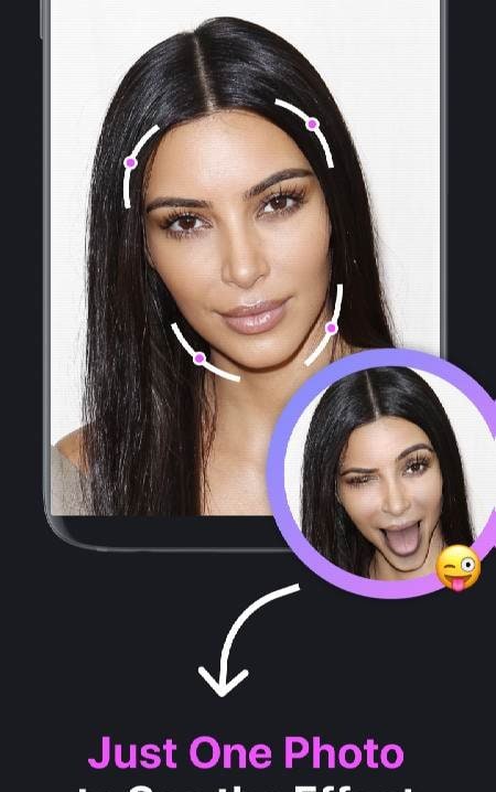 Anyface: face animation screenshot 2