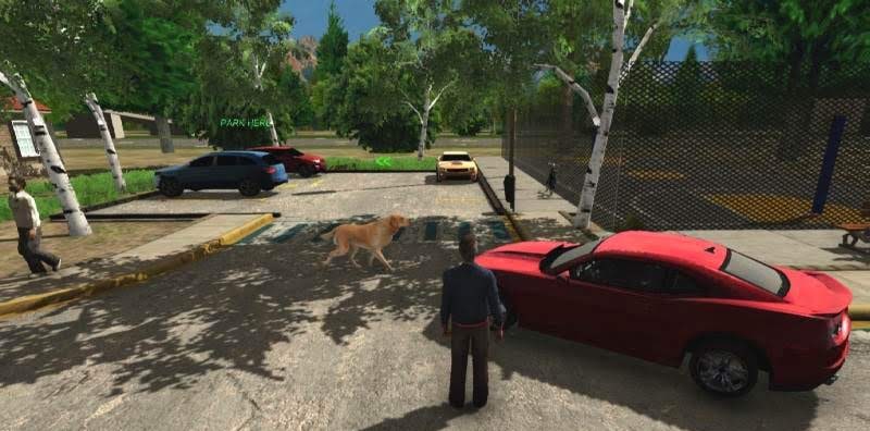 Real Car Parking HD screenshot 1