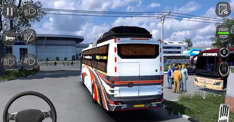 City Bus Driving Simulator : Bus Games 2020 screenshot 4