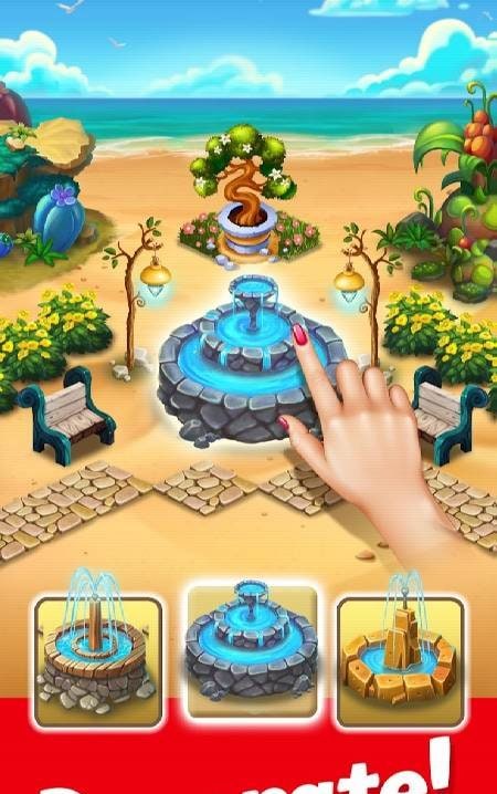 Tropic Trouble Match 3 Builder screenshot 2