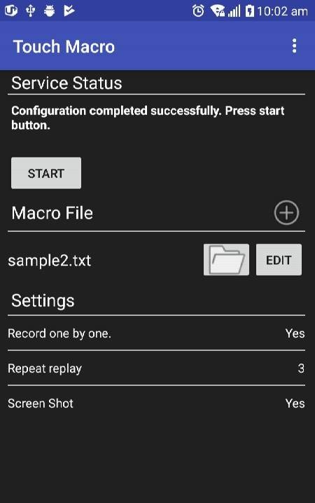 Touch Macro - Auto Touch screenshot 1