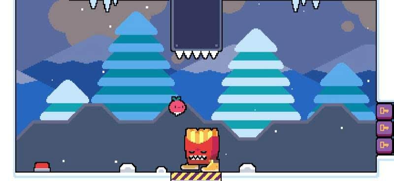 Dadish gameplay screenshot 2