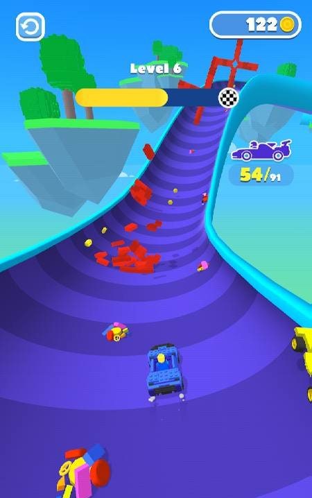 Craft Race gameplay screenshot 2