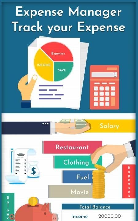 Expense Manager - Track your Expense screenshot 1