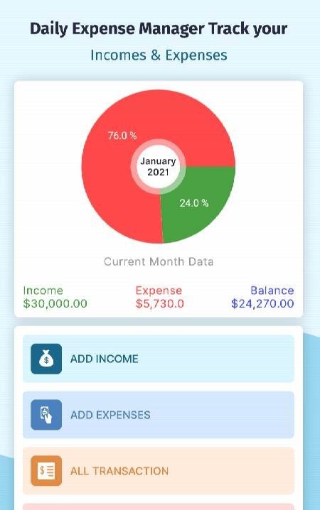 Expense Manager - Track your Expense screenshot 2