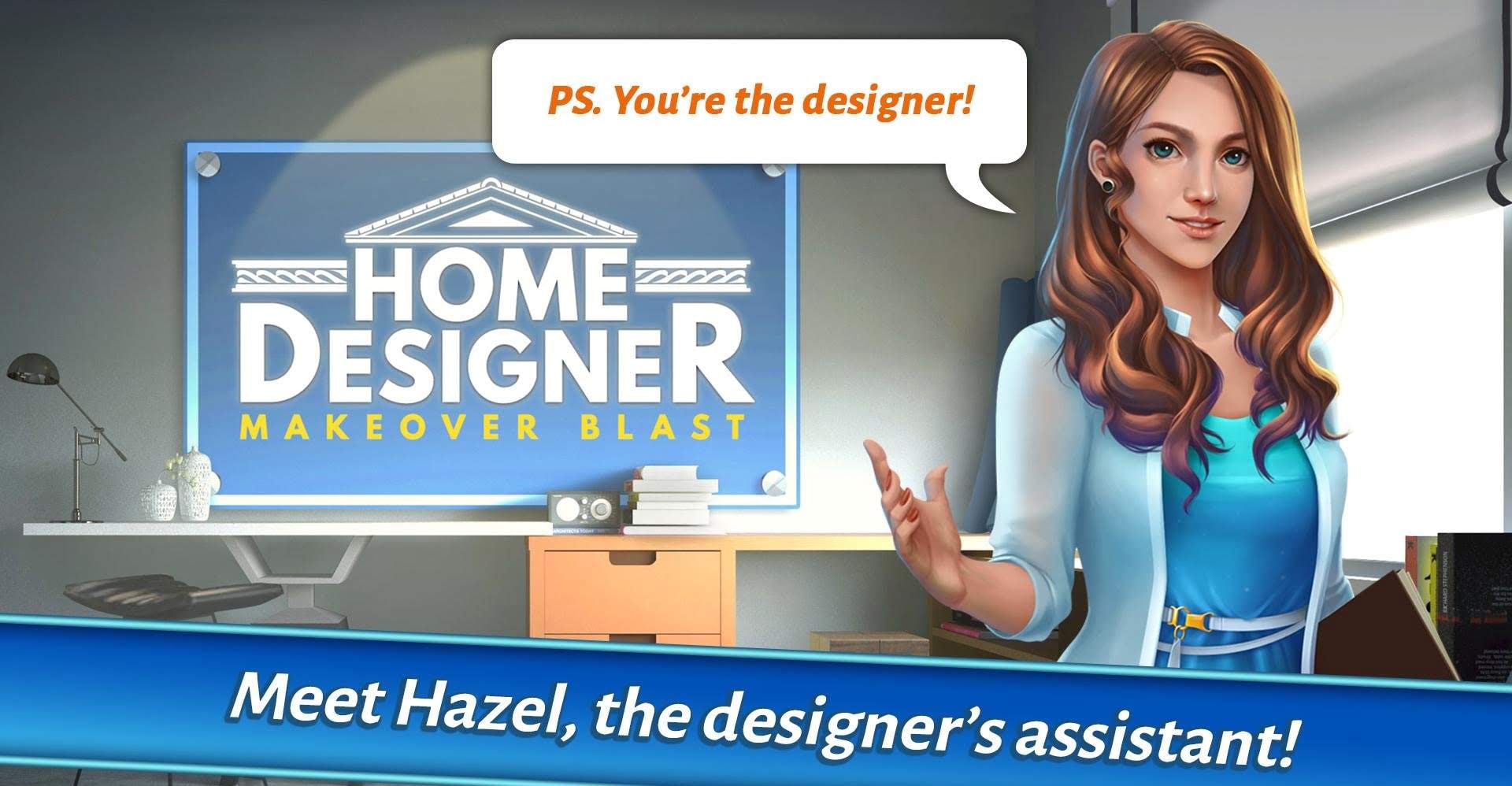 Home Designer - Match + Blast to Design a Makeover screenshot 1