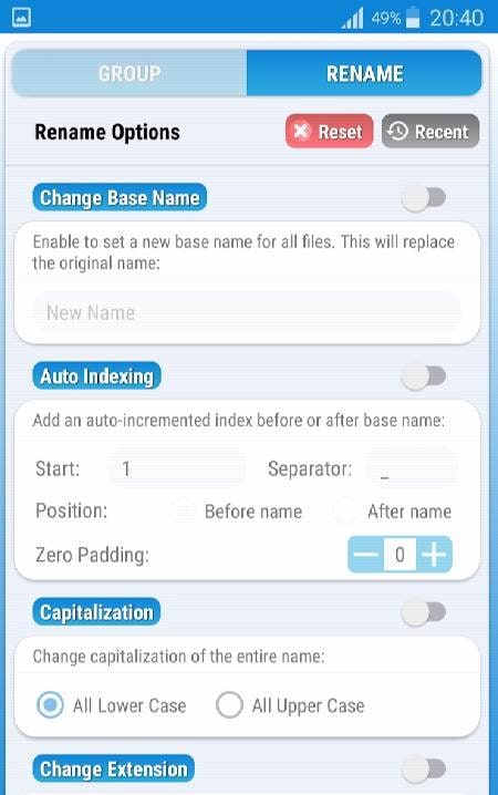 Bulk Rename & Group Pro screenshot 2