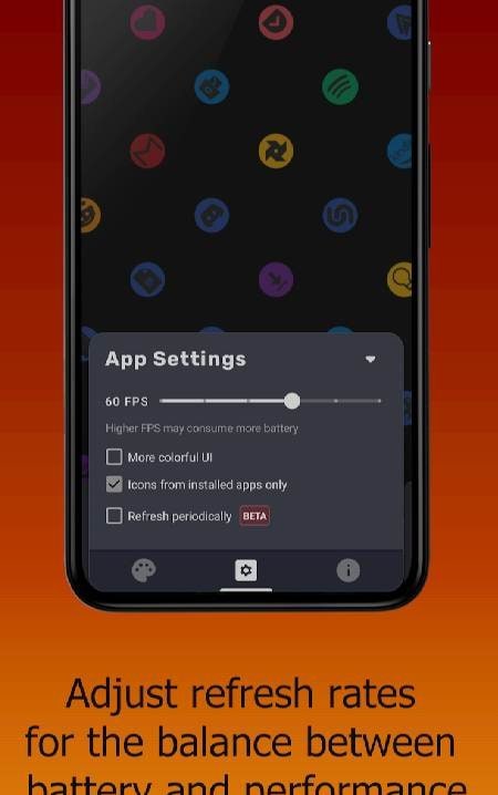 Scrolling Icons Live Wallpaper screenshot 3