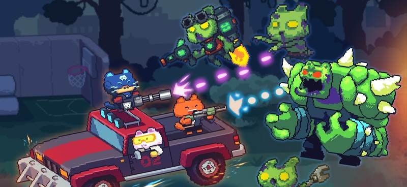 Cat Fire 2 - Offline Zombie Shooter screenshot 3