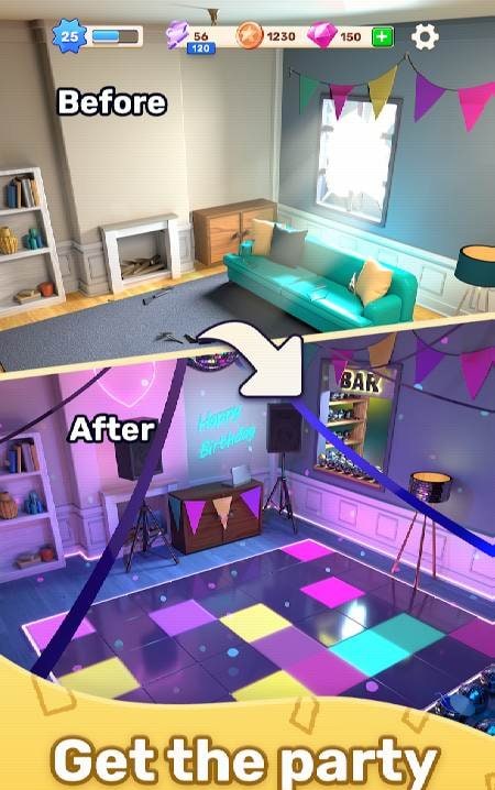 Merge Party screenshot 1