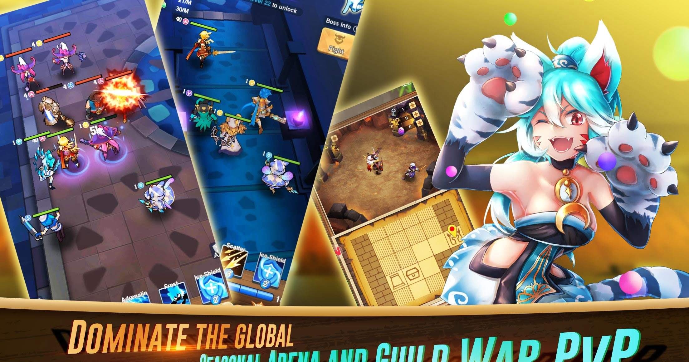Idle Fantasy : Merge clicker RPG screenshot 3