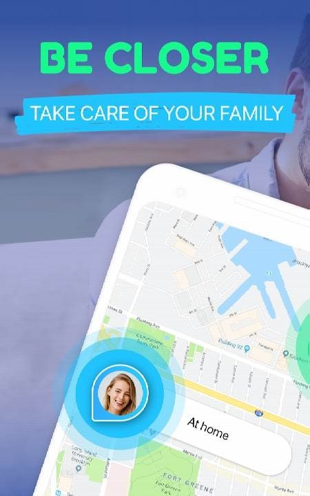 Be Closer: GPS locator for family on phone screenshot 1
