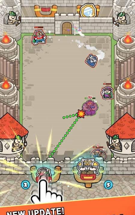 Smash Kingdom : Slingshot Action Defense screenshot 1