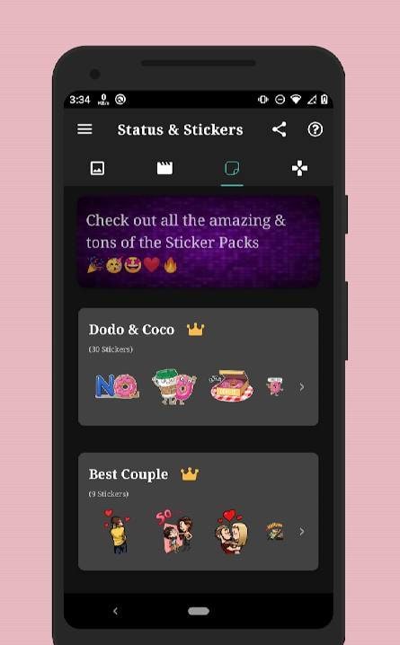 Status, Sticker Saver screenshot 3