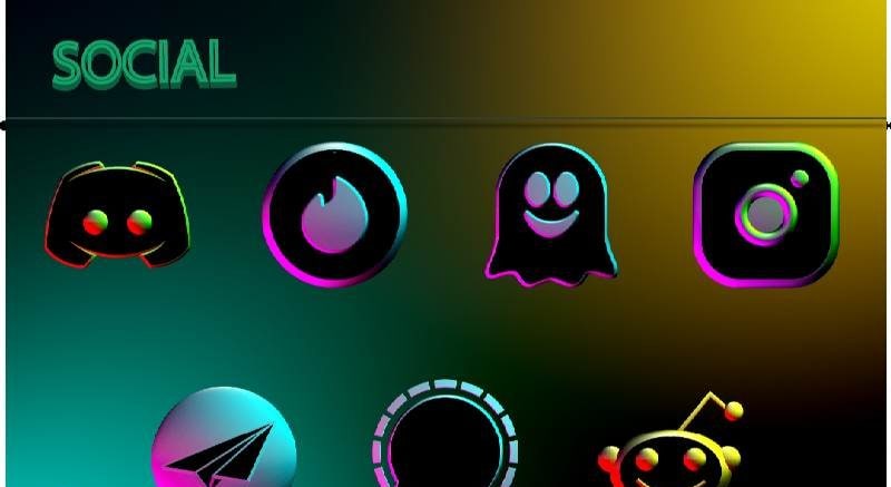 Glitchpop - Premium Icon Pack screenshot 2
