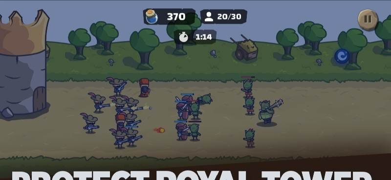 Tower Royale Stick Kingdom War screenshot 2
