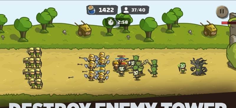 Tower Royale Stick Kingdom War screenshot 1