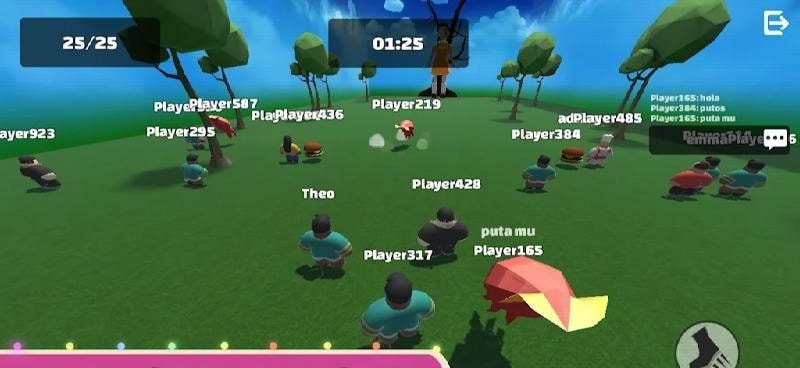 Squid Game: Online Multiplayer Survival Party gameplay screenshot 1