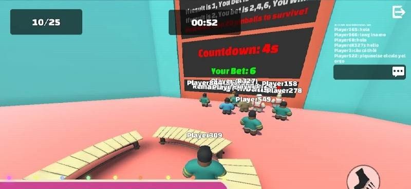 Squid Game: Online Multiplayer Survival Party gameplay screenshot 3