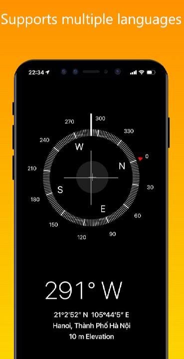 iCompass - iOS Compass, iPhone style Compass screenshot 4