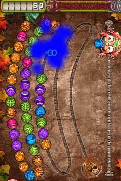 Zuma Deluxe Temple screenshot 1